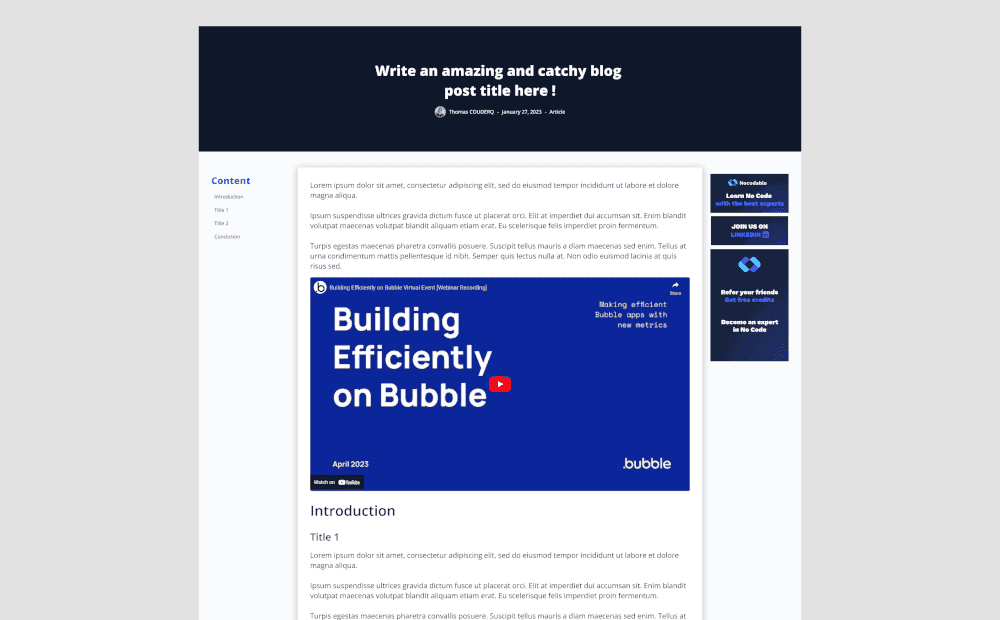 Blog post 1