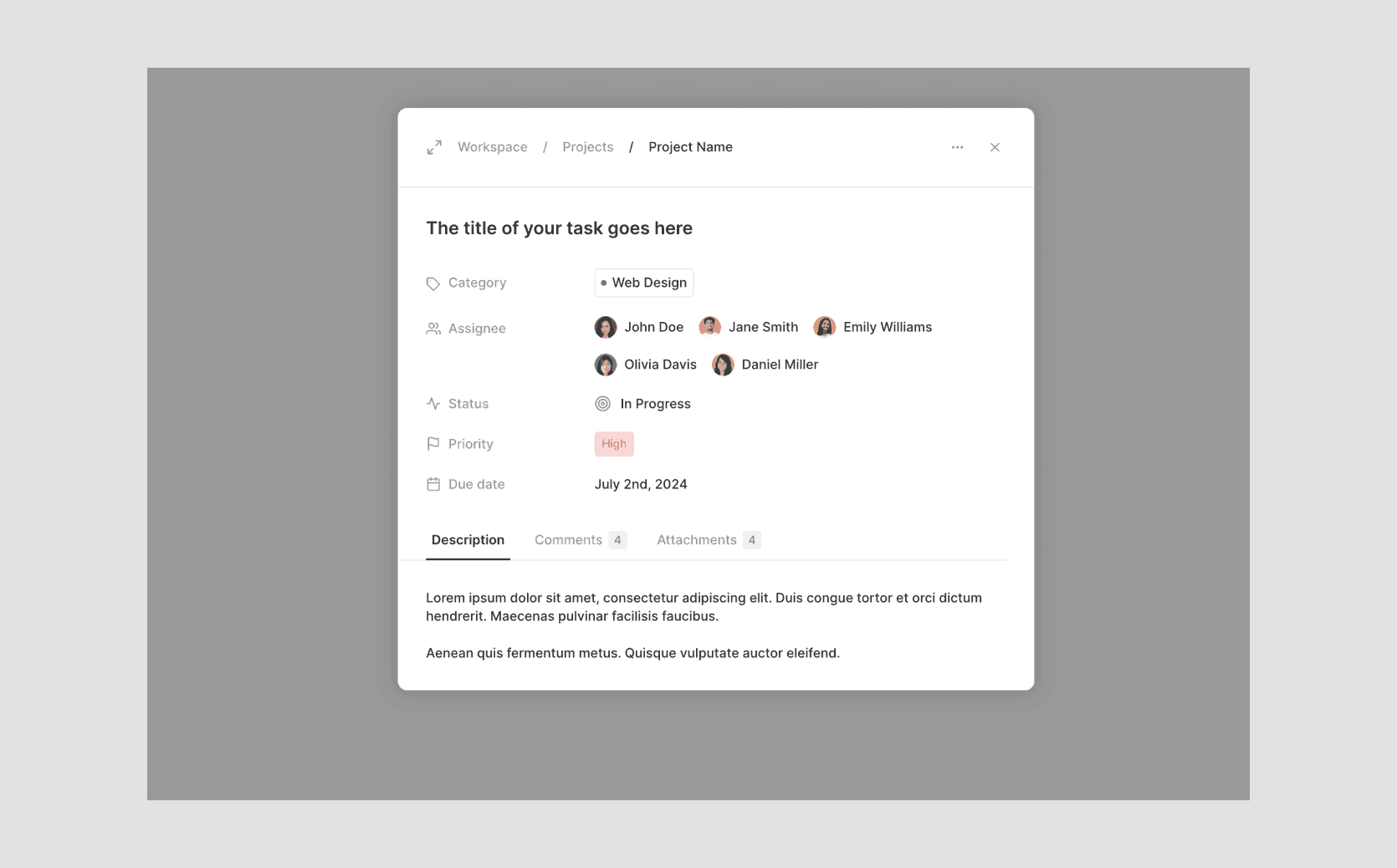 Task details popup 1