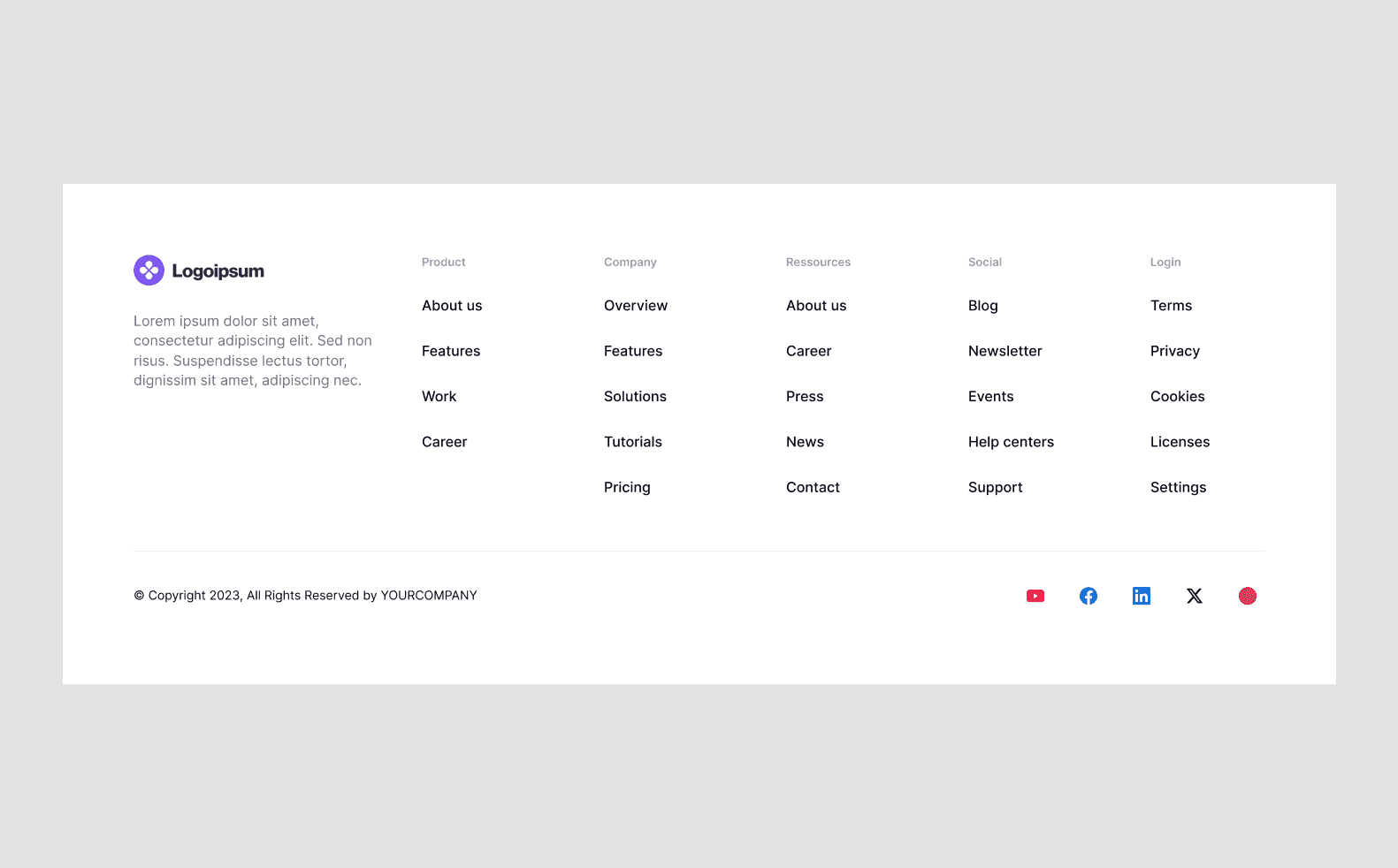 Footer 2