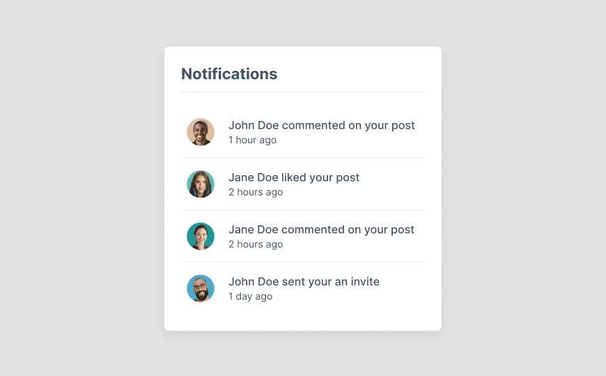 Notifications 1