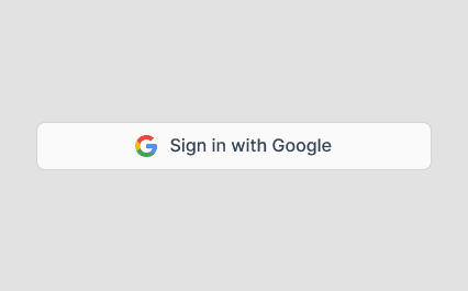 Sign in w/ Google