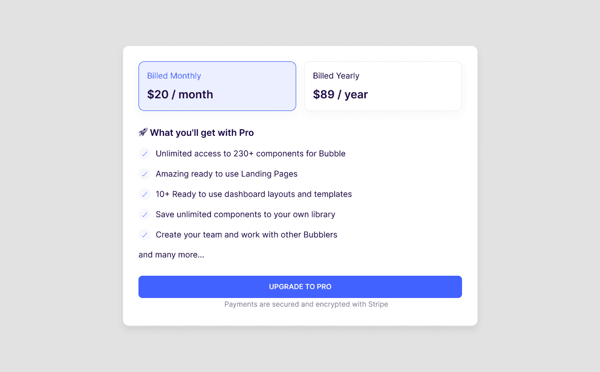 Premium Plan Card